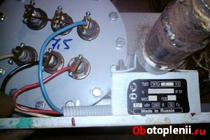 кабель питания для электрического котла отопления