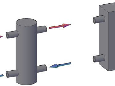 цилиндрический и прямоугольный гидравлический разделитель